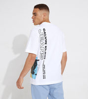 Calvin Klein Printed Crew Neck T-Shirt