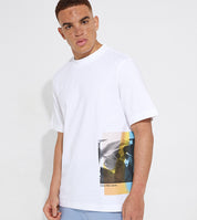 Calvin Klein Printed Crew Neck T-Shirt