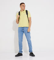 Calvin Klein Monogram Printed Short Sleeves Polo T-Shirt