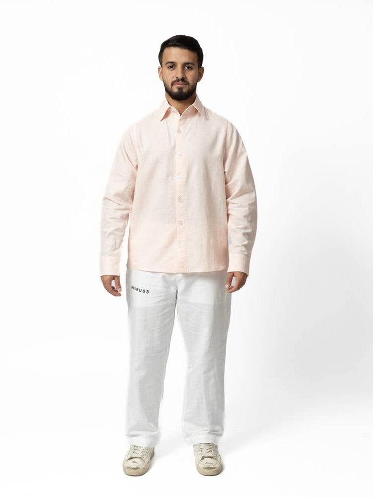 Shell pink shirt