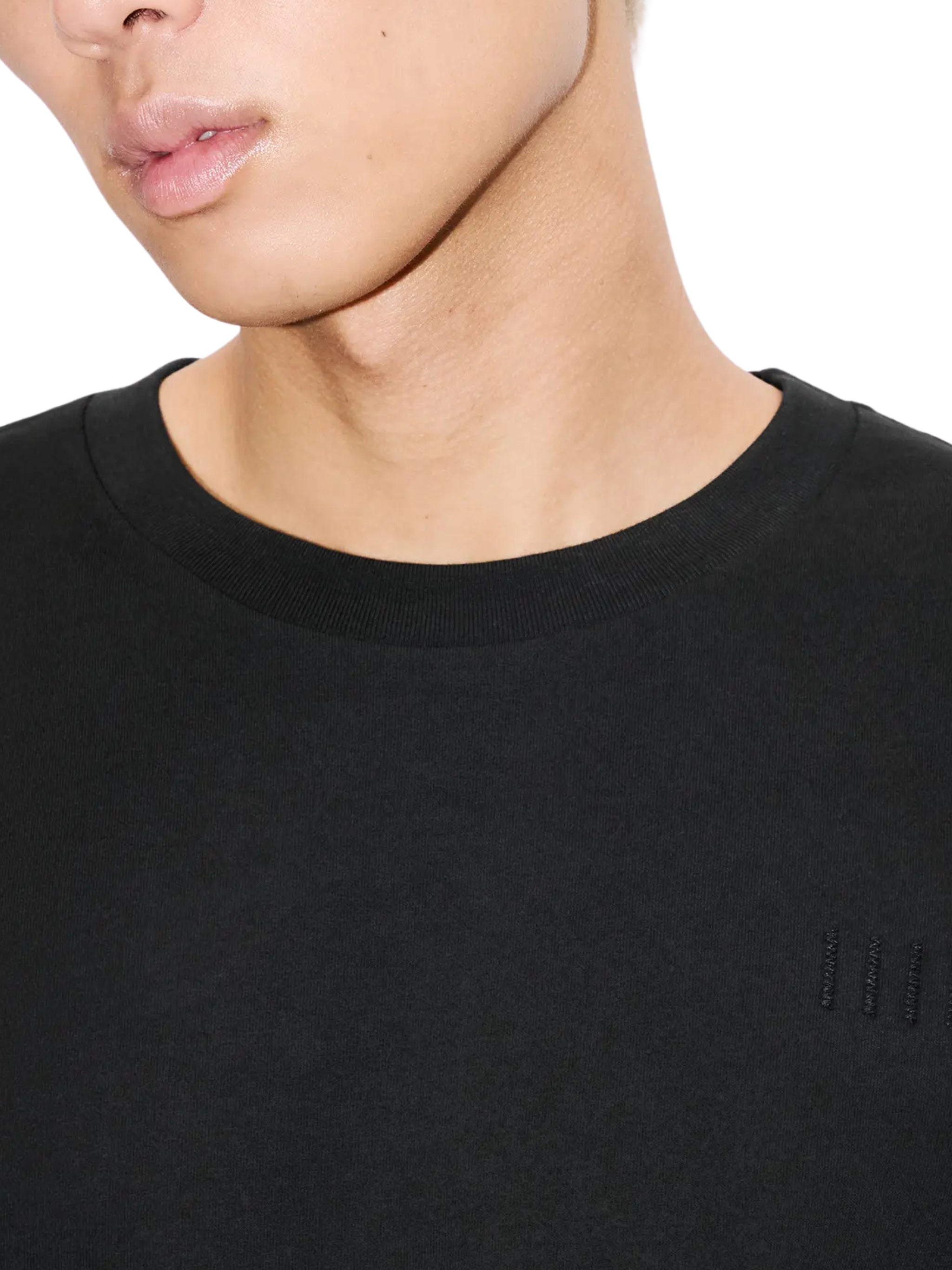 'boke flower 2.0' embroidered oversized t-shirt in cotton