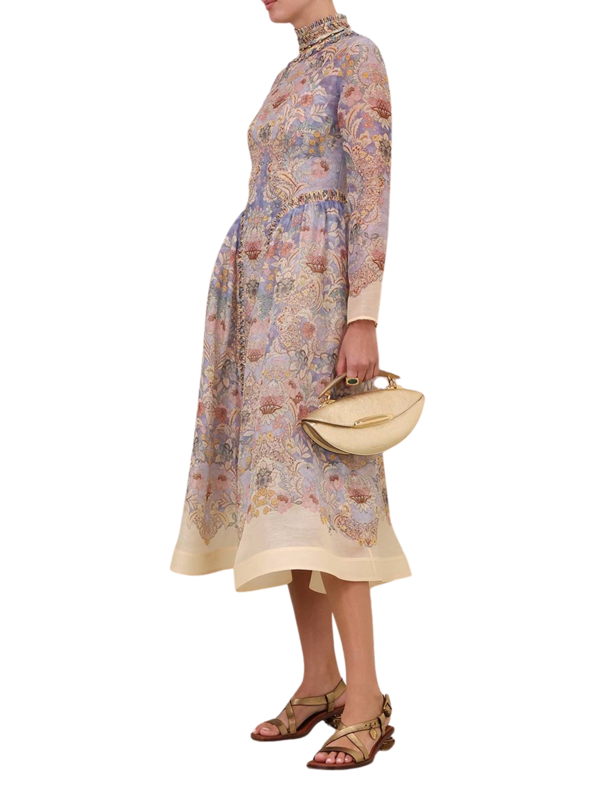 Rebellion beaded midi dress