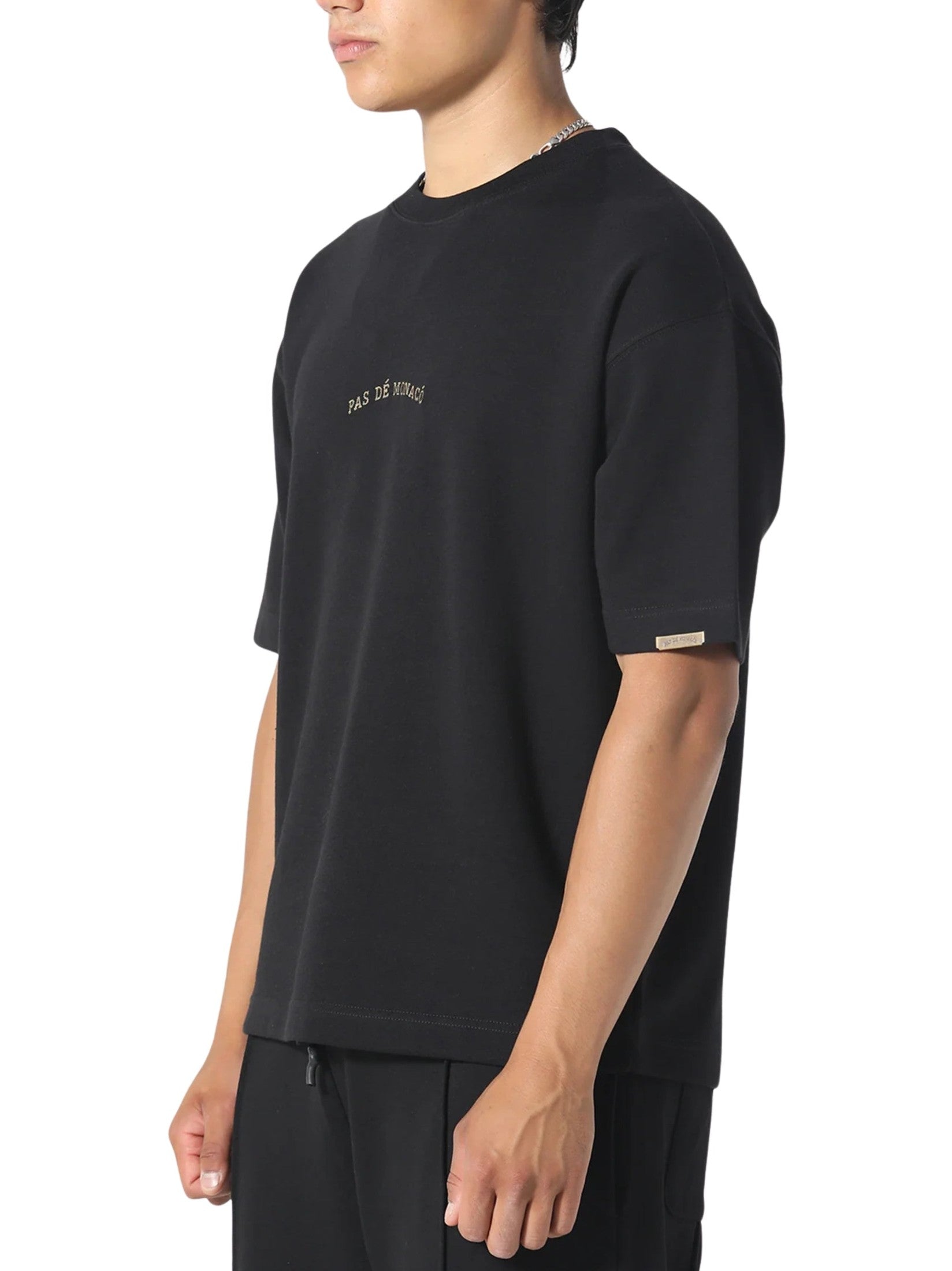 Broderie t-shirt black