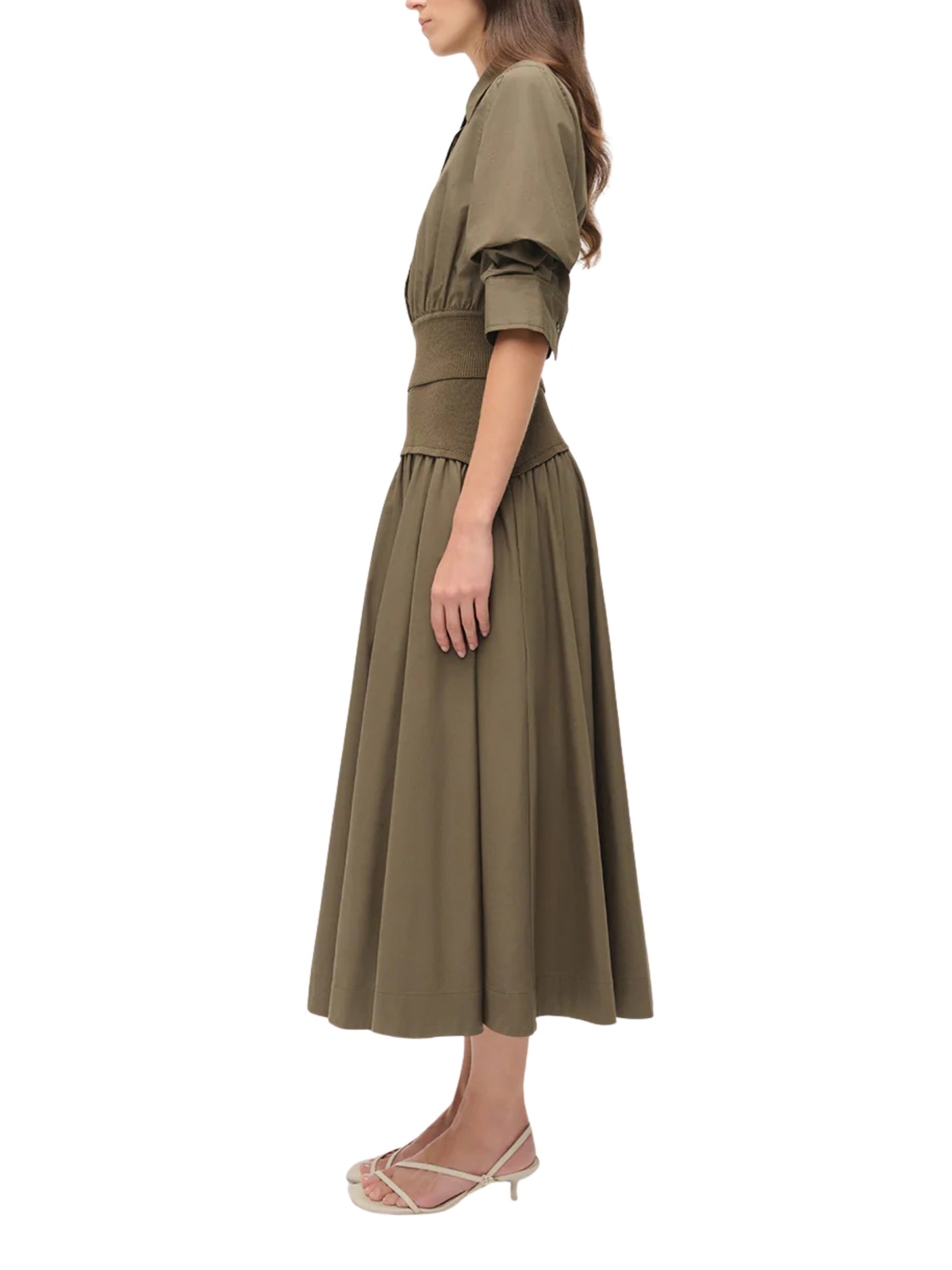 Ovie midi skirt