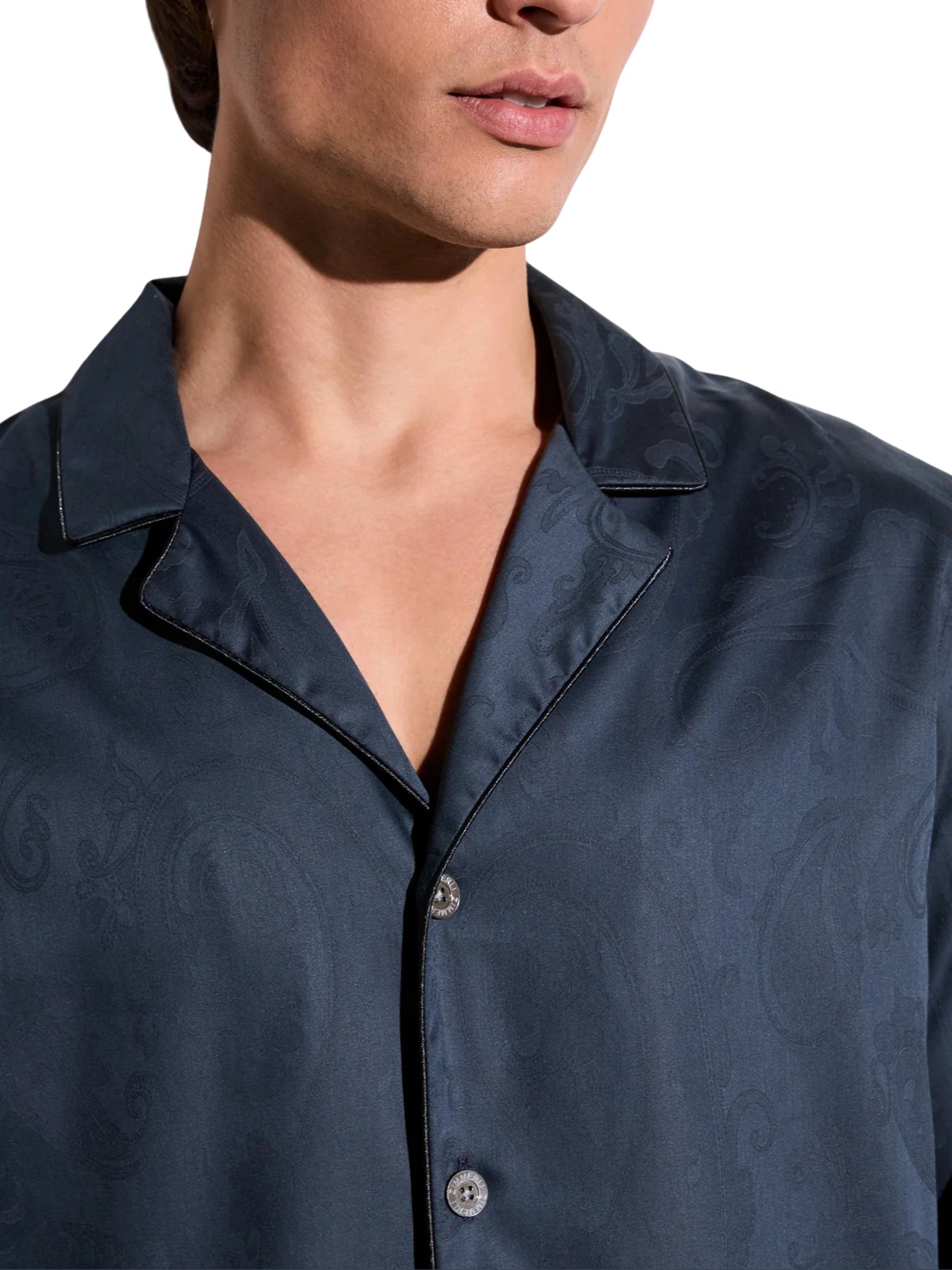 Luxury Jacquard Pyjama Long