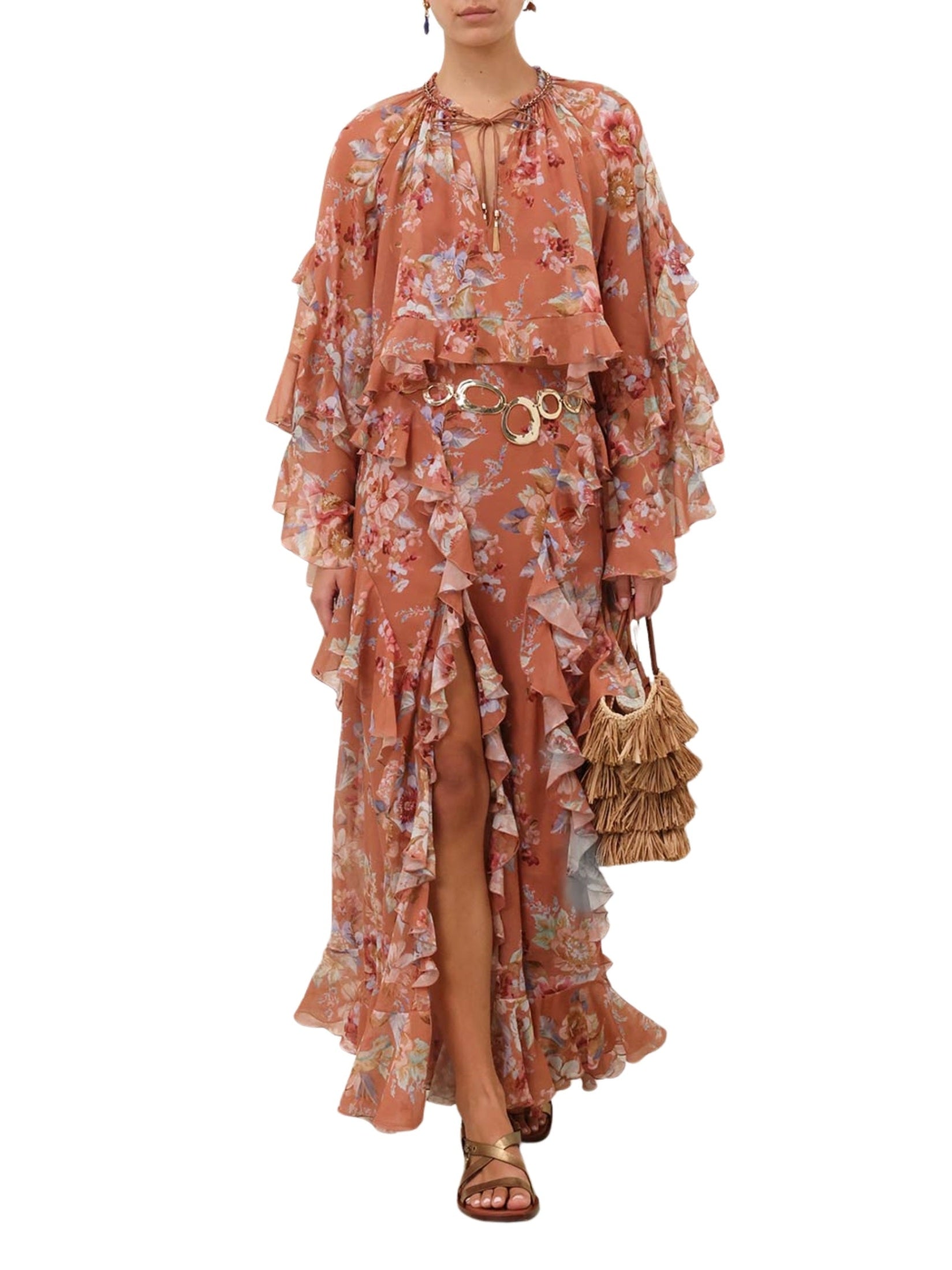 Awaken ruffle blouse