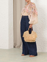 Illuminate drawn blouse