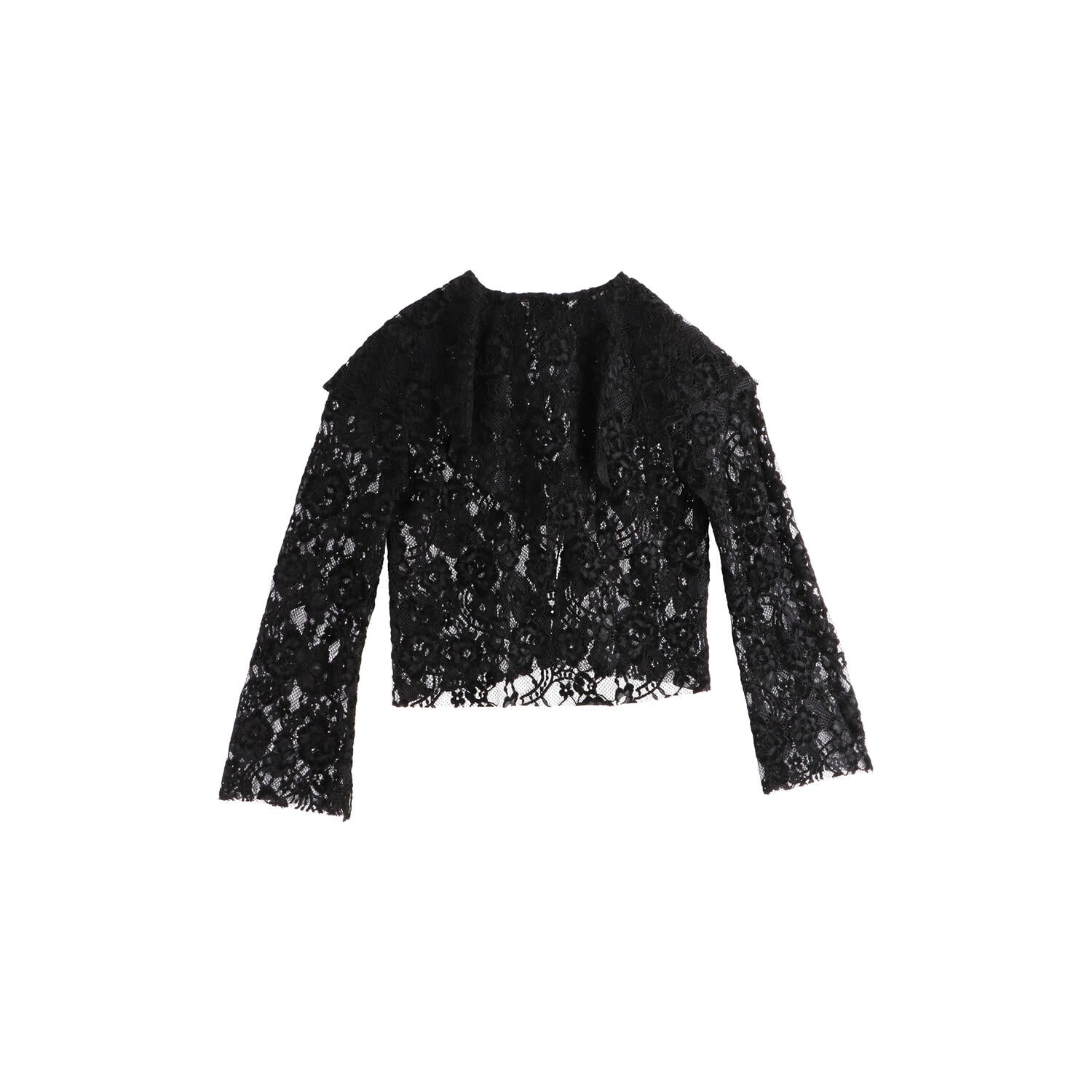 TOLPA LACE BLACK BLOUSE