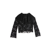 TOLPA LACE BLACK BLOUSE