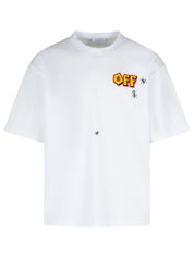 Off-White Embroidered Arrows Skate Tee