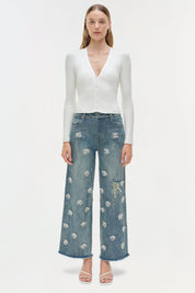 JUDE WIDE CROP JEAN