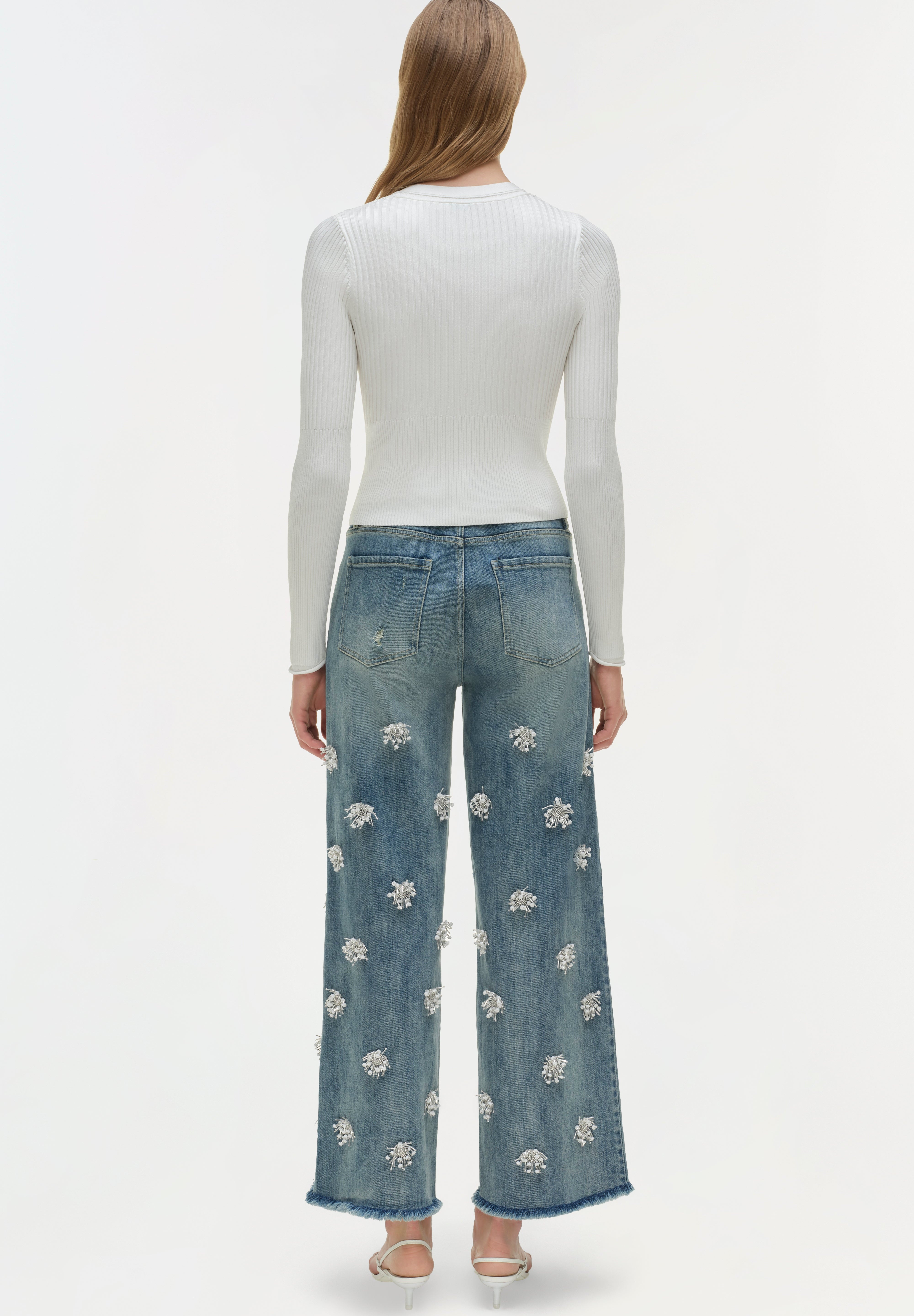 JUDE WIDE CROP JEAN