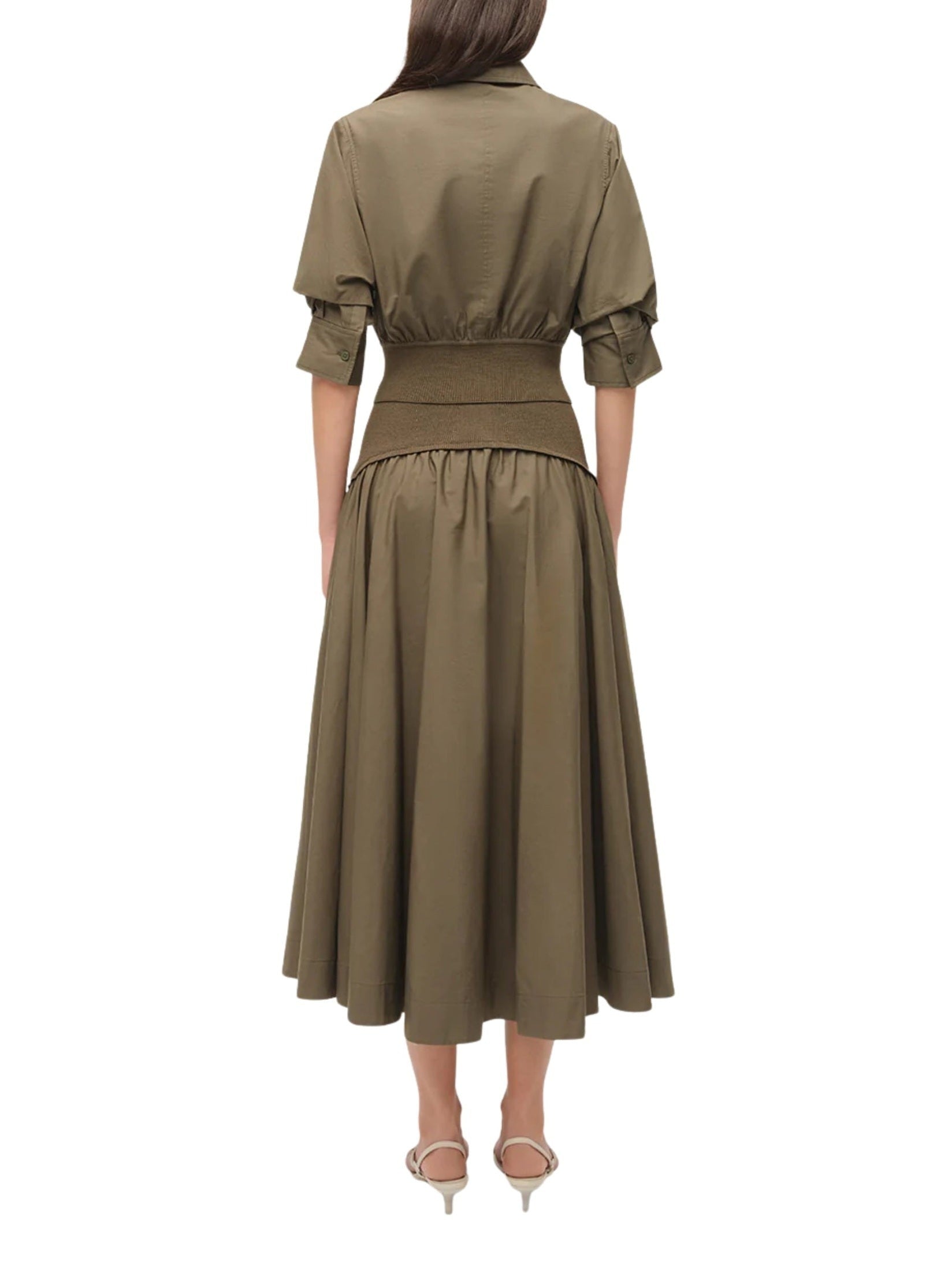 Ovie midi skirt