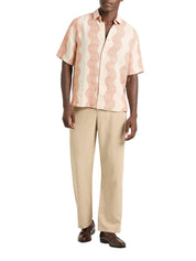 Mendes linen blend trousers
