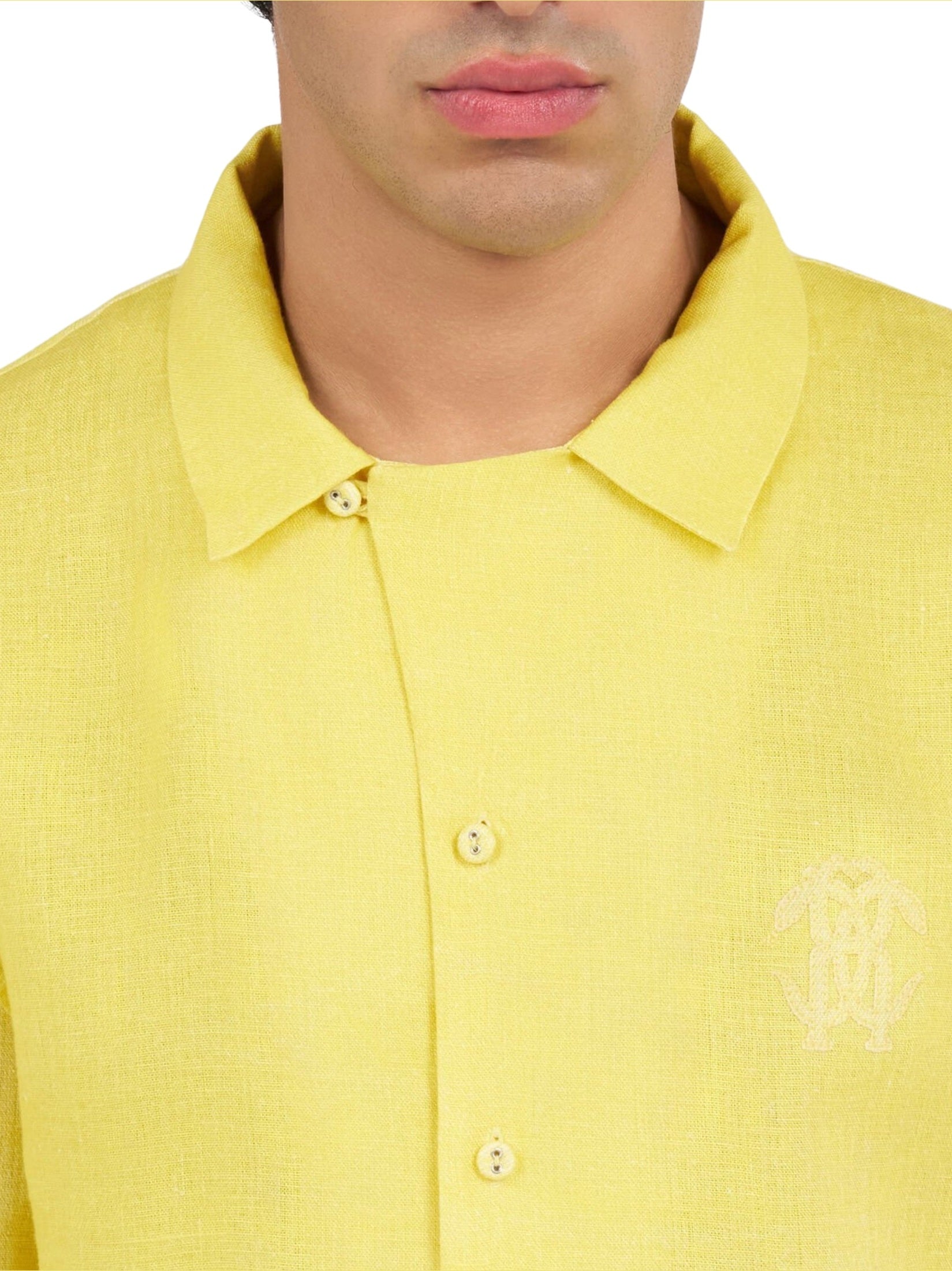 SHORT-LINEN SHIRT