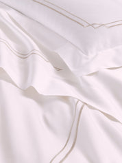 Layering embroidery sham 4 borders