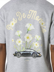 Pink reverie t-shirt marl grey