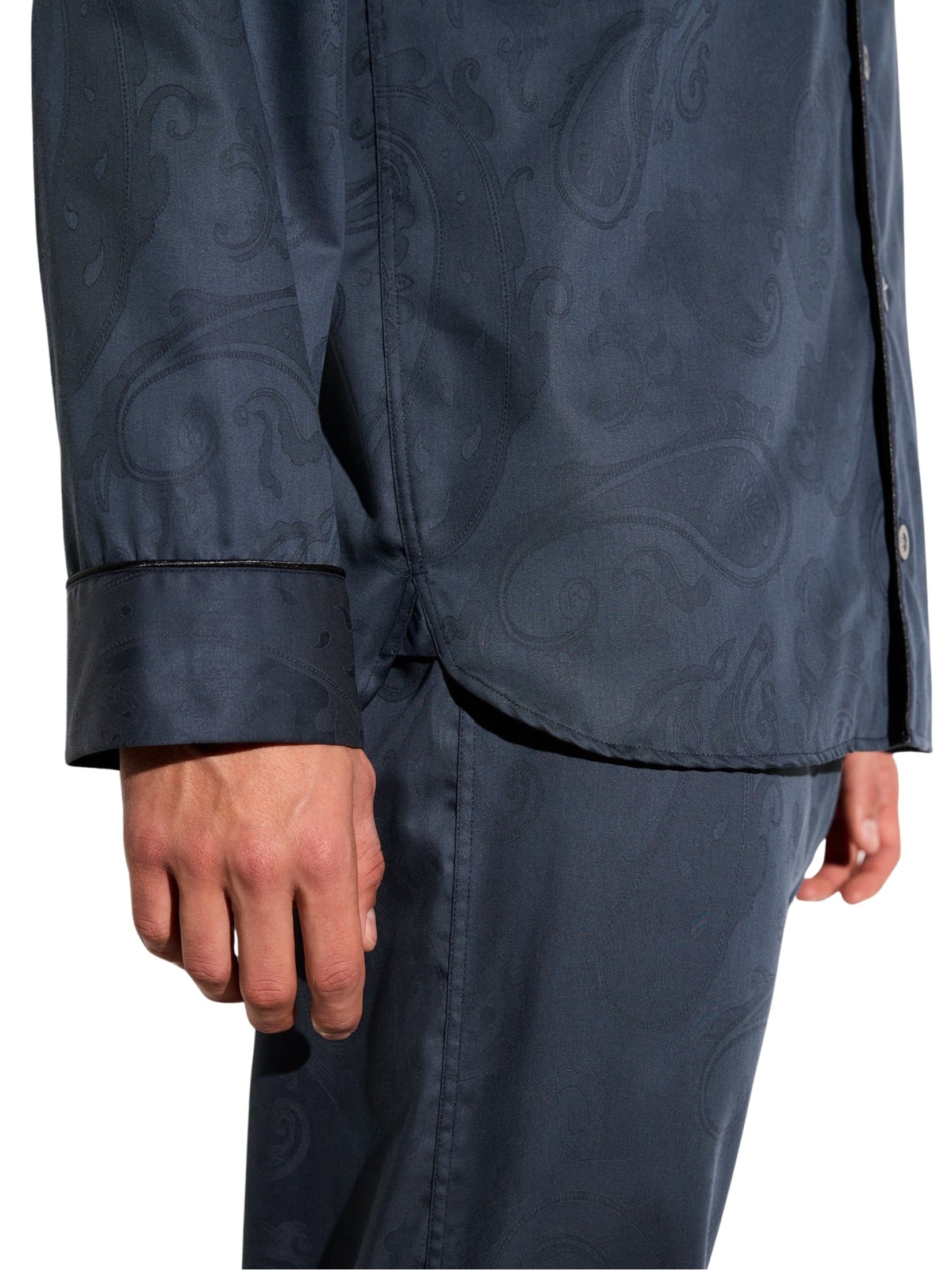 Luxury Jacquard Pyjama Long