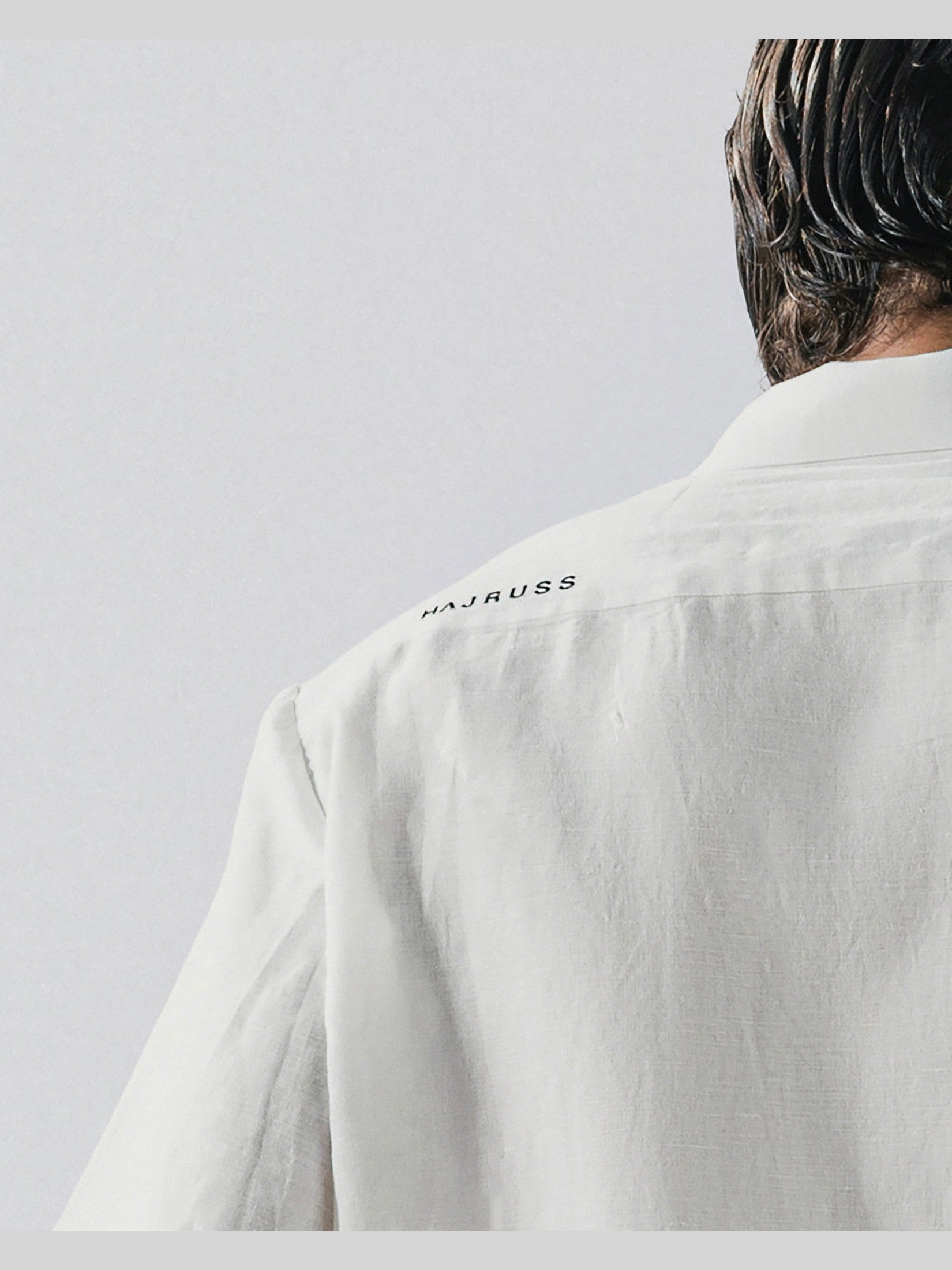 Short sleeve white shirt solmare