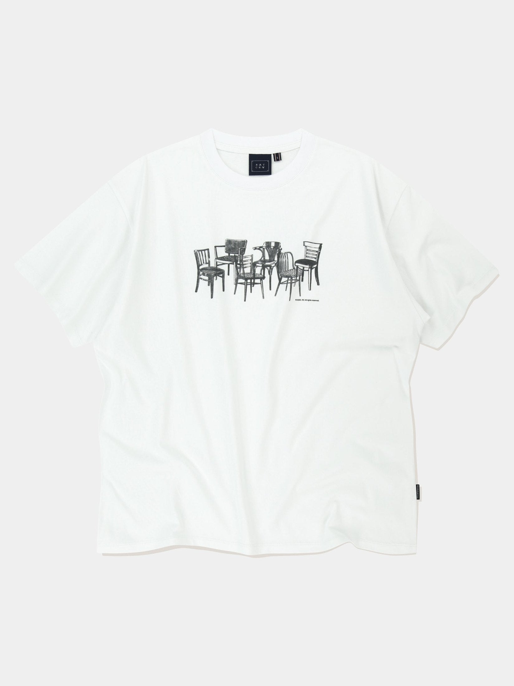 Antique chair vintage t-shirt