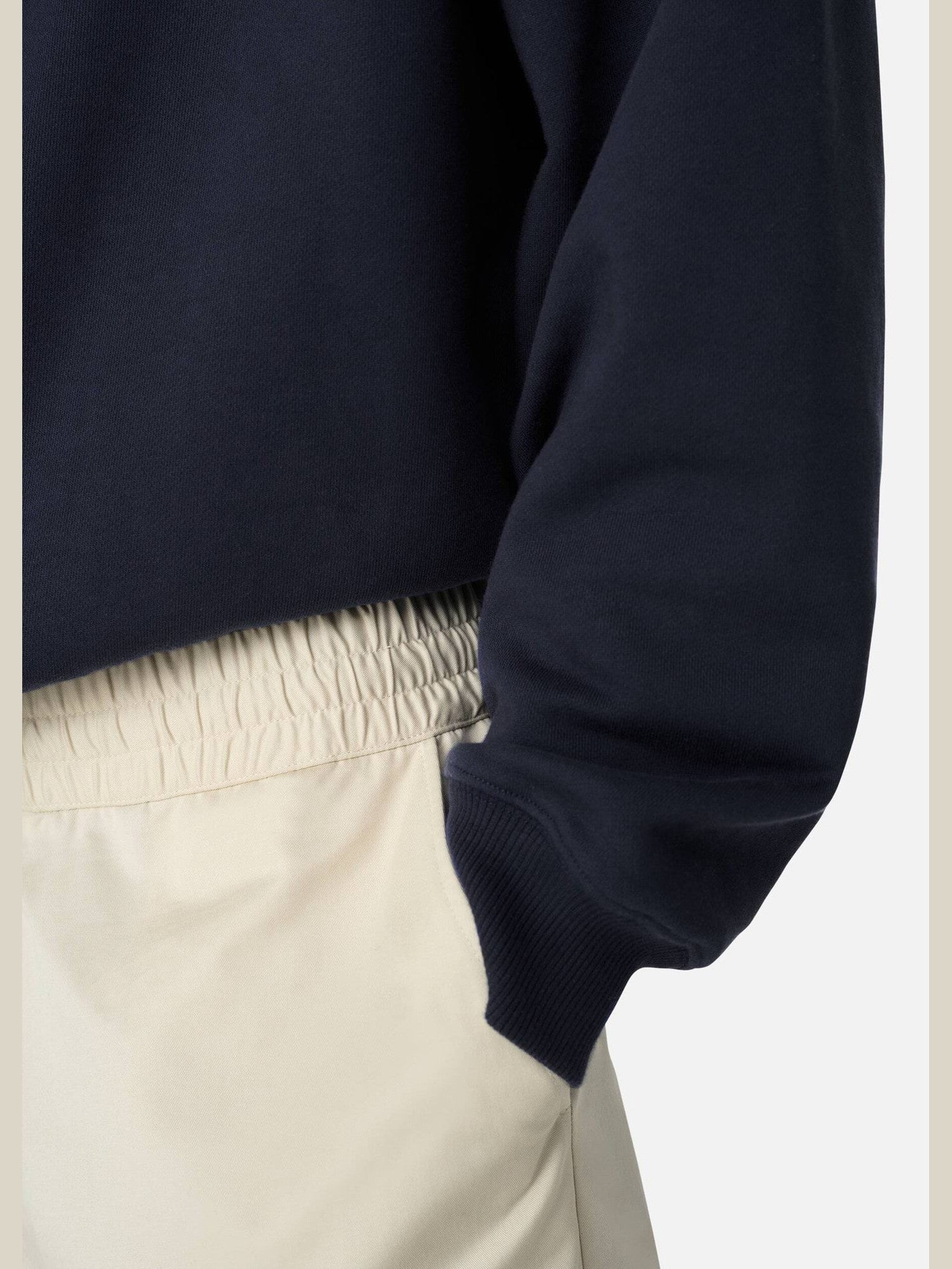 Stitch embroidered shorts