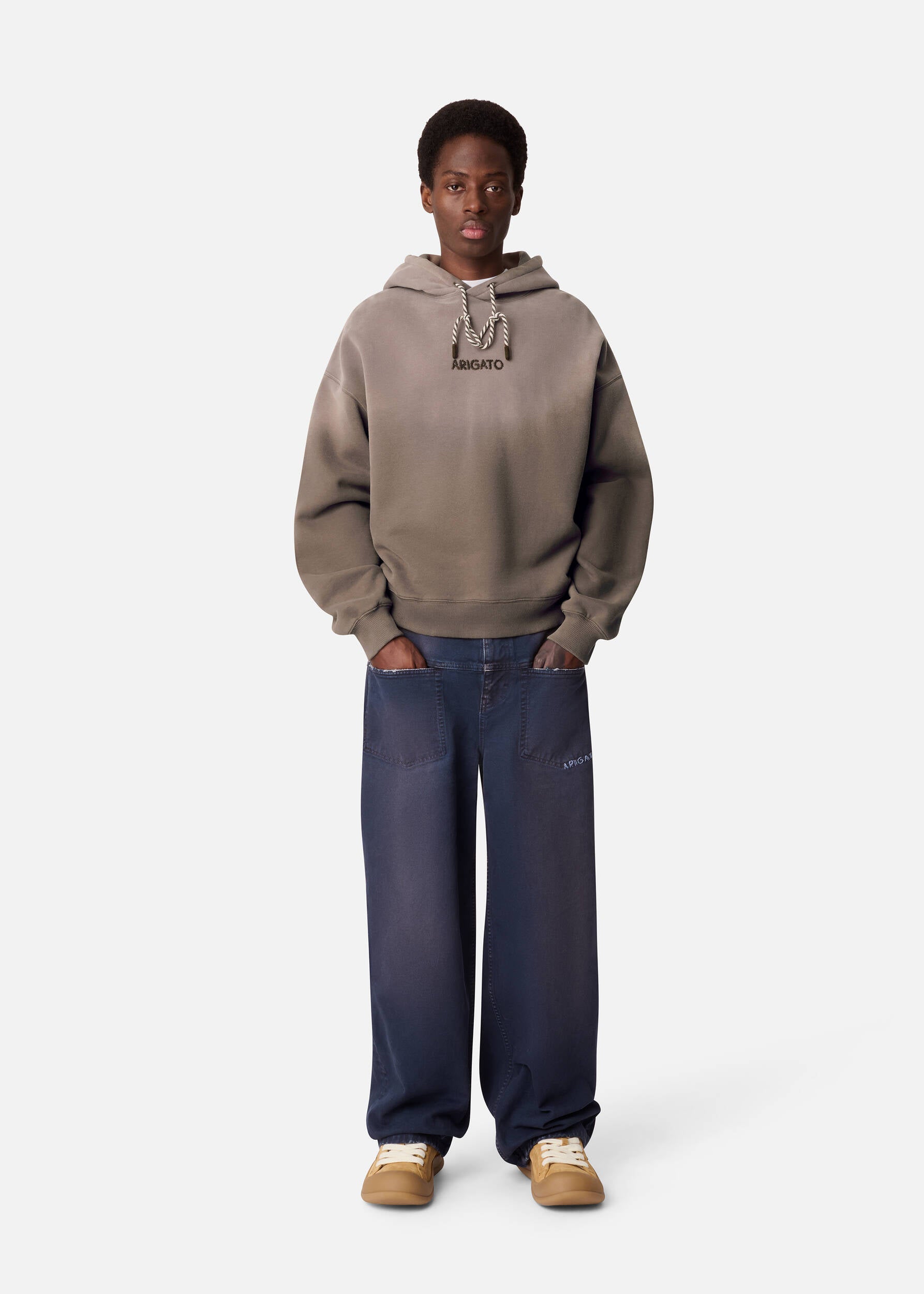 Gens washed hoodie