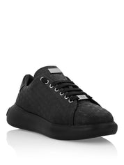 Nappa leather low top sneakers monogram