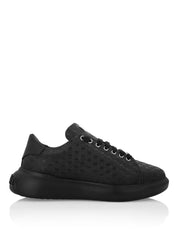 Nappa leather low top sneakers monogram
