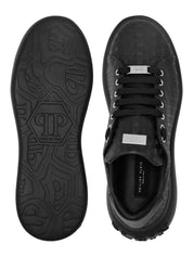 Nappa leather low top sneakers monogram