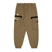 MOONFACE PATCH CARGO PANTS