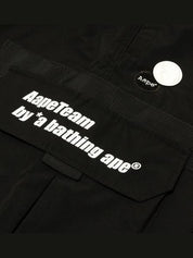 Moonface patch cargo pants