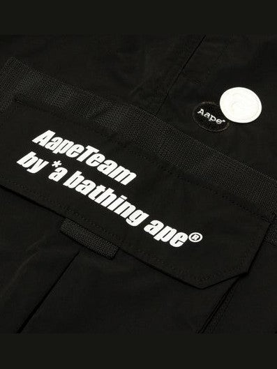 Moonface patch cargo pants