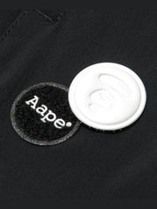 Moonface logo tape track pants