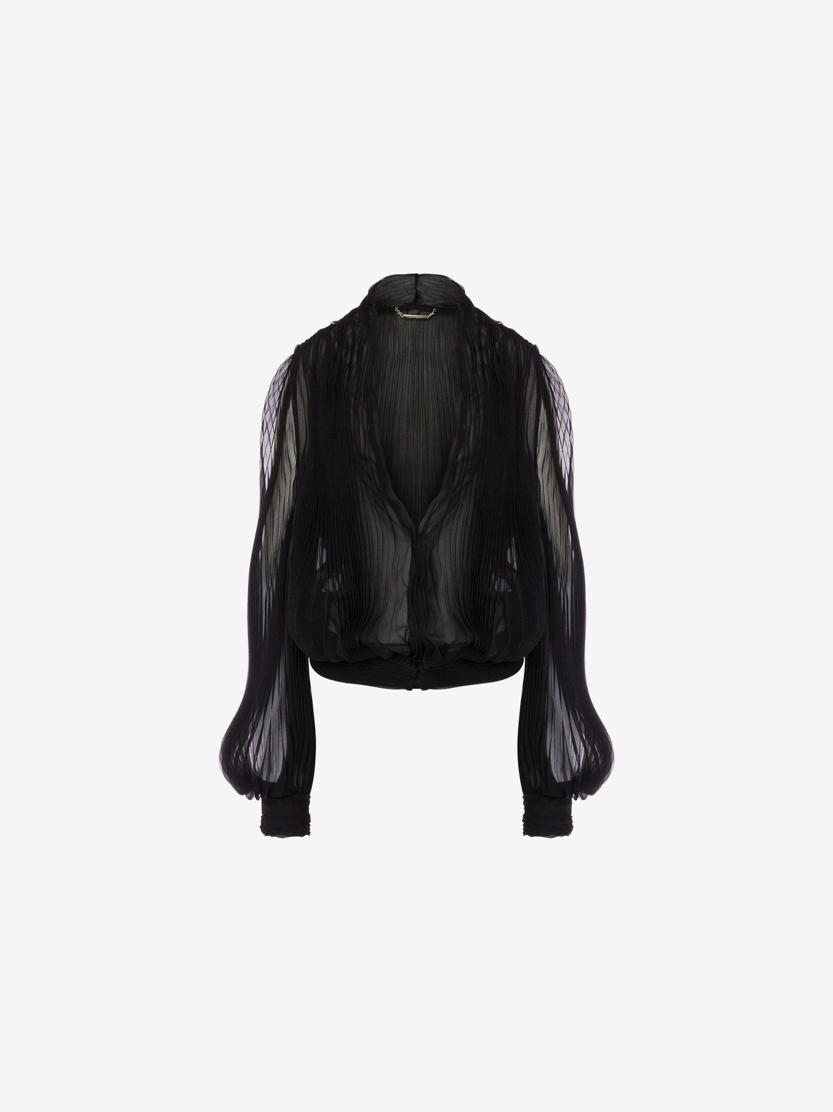 Organic organic chiffon blouse