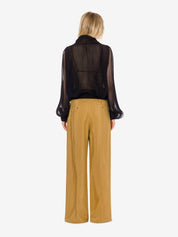 Organic organic chiffon blouse