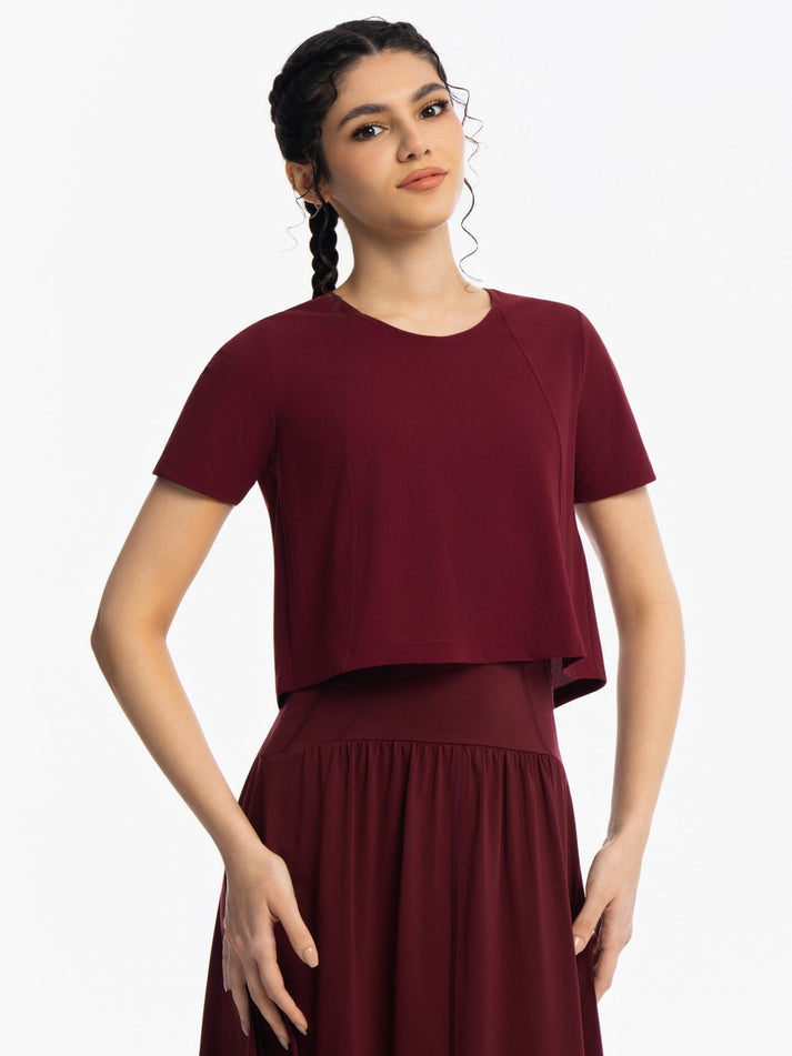 Active cropped top