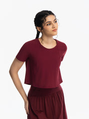 Active cropped top