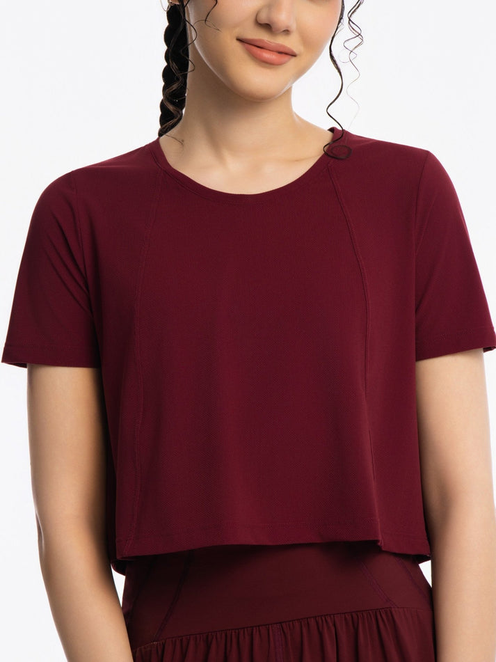 Active cropped top