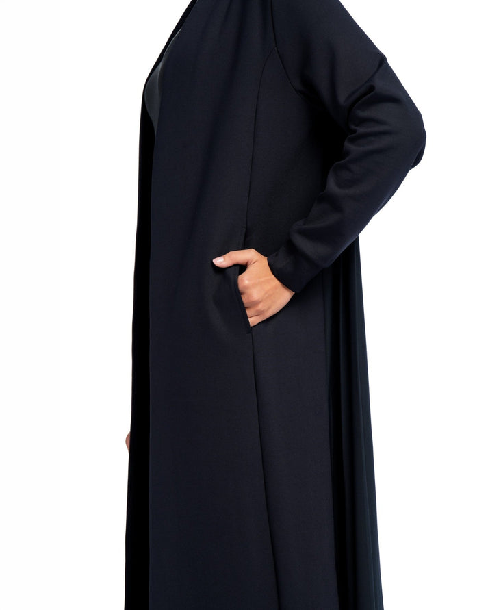 Pleated abaya