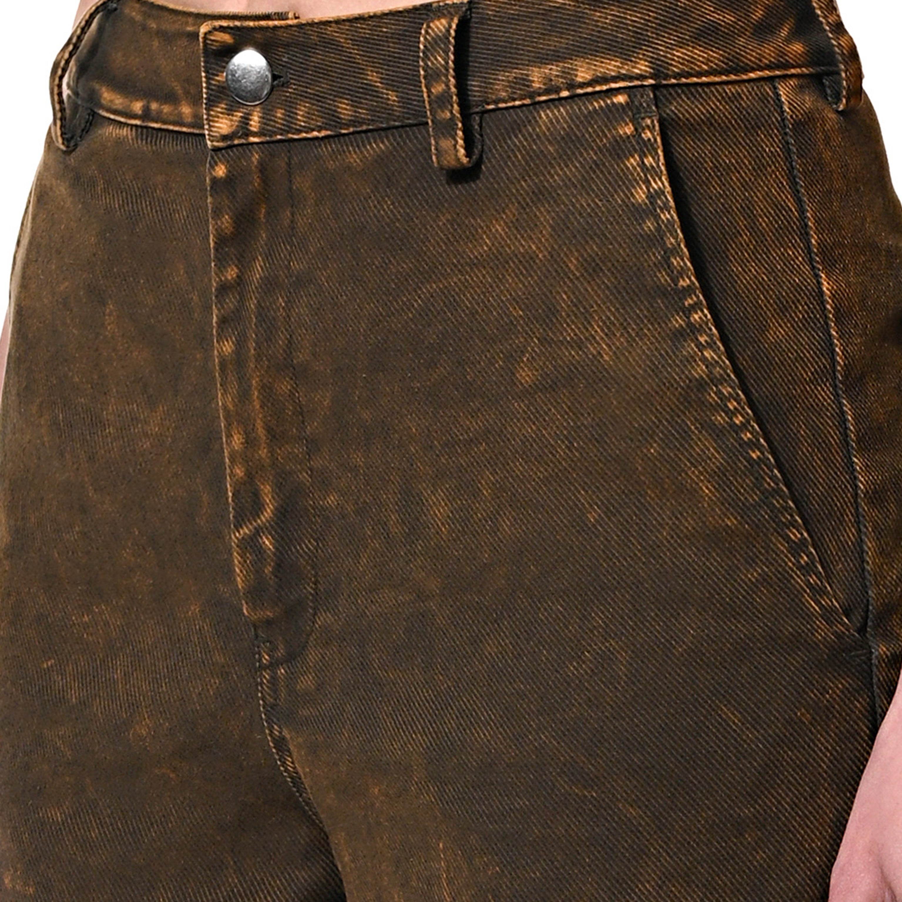 OVER DYE WORKWEAR PANTS - CARAMEL