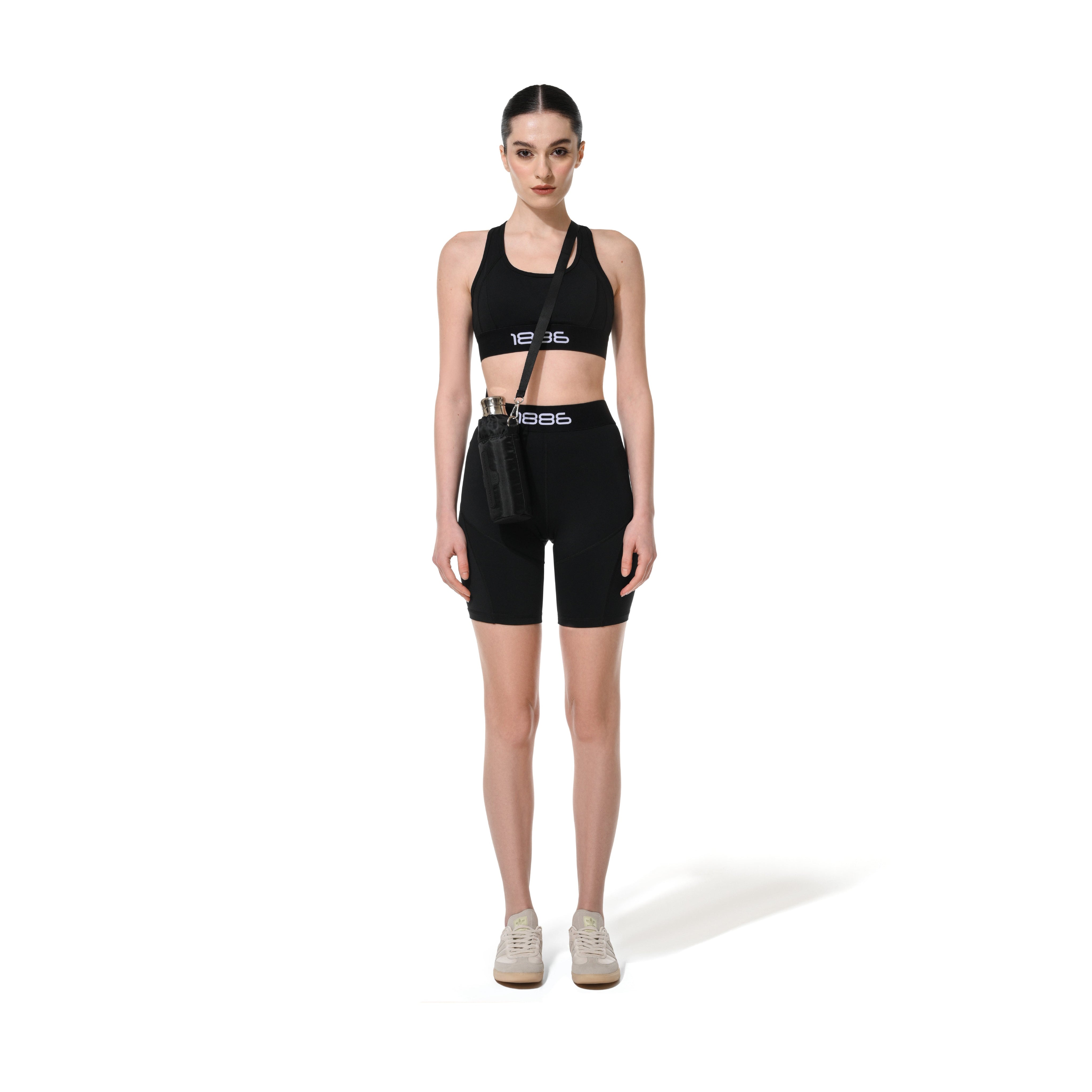 CLASSIC BIKER SHORTS - BLACK