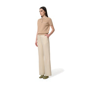 1886 KNITTED BEIGE POLO