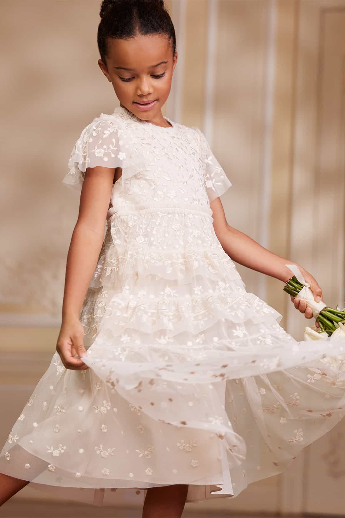 ANGELICA LACE KIDS DRESS