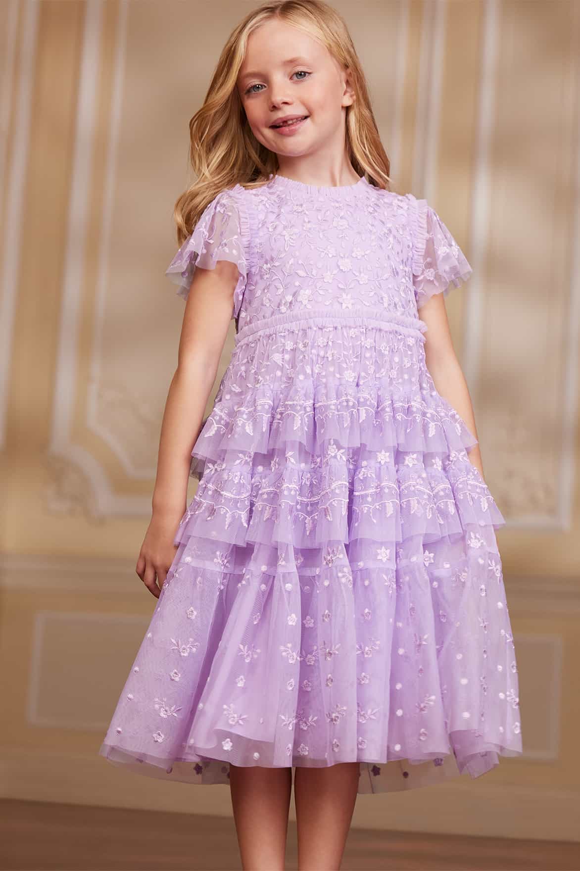 ANGELICA LACE KIDS DRESS