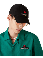 Casablanca montagne embroidered patch cap