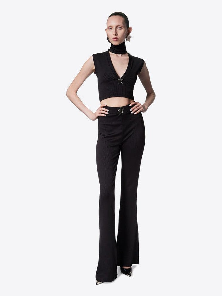 Star stud sleeveless top