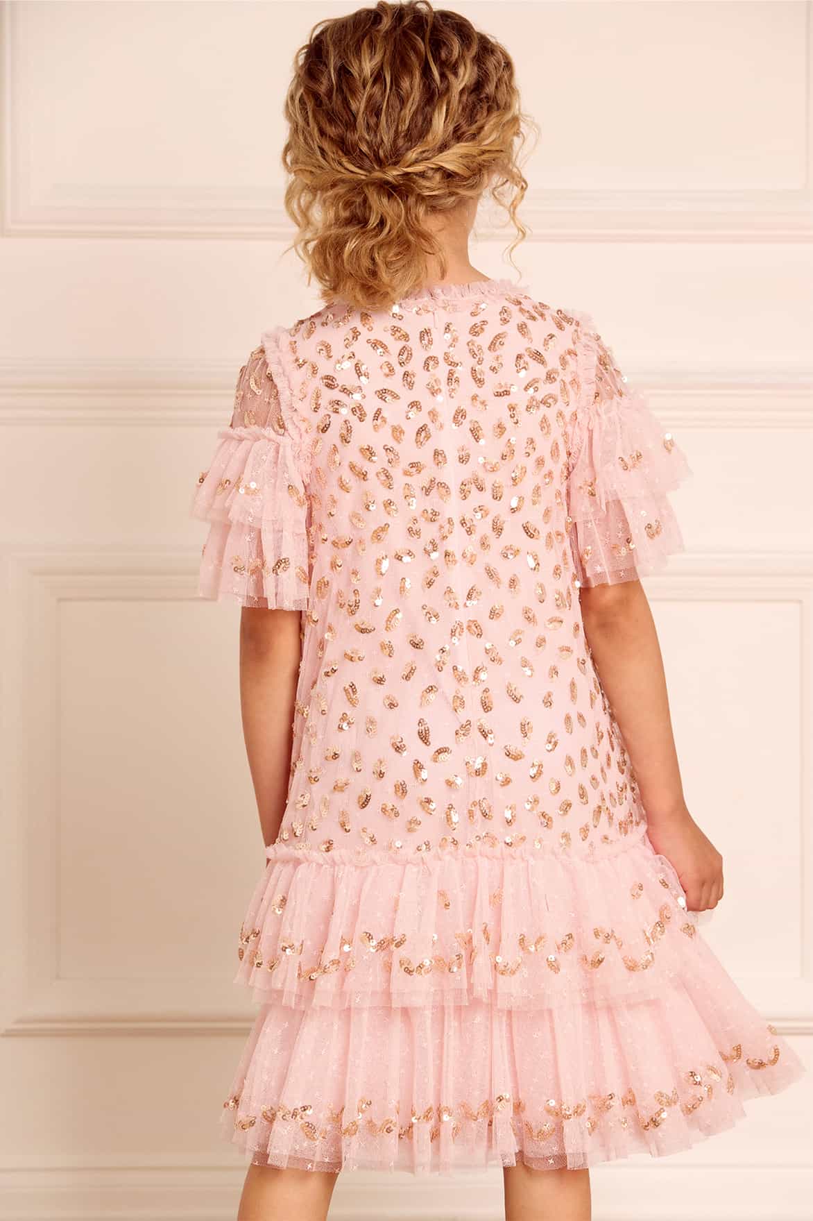 AUTUMN LEAVES KIDS DRESS