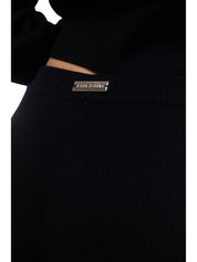 The flared pants in black