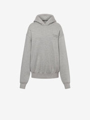 Brushed cotton hoodie