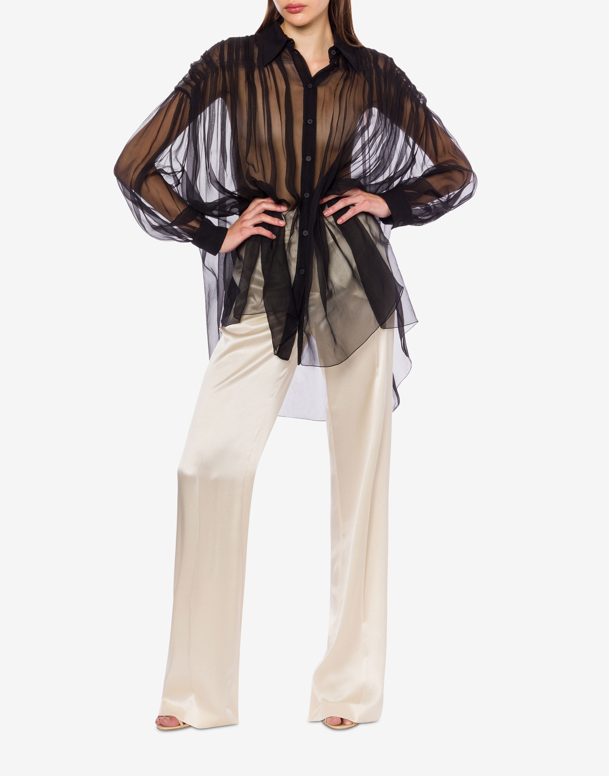 ORGANISED CHIFFON SHIRT